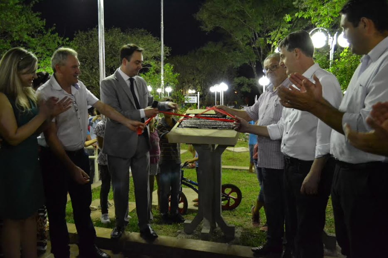 Reinaugurada a Praça Tenente Aládio Ferreira